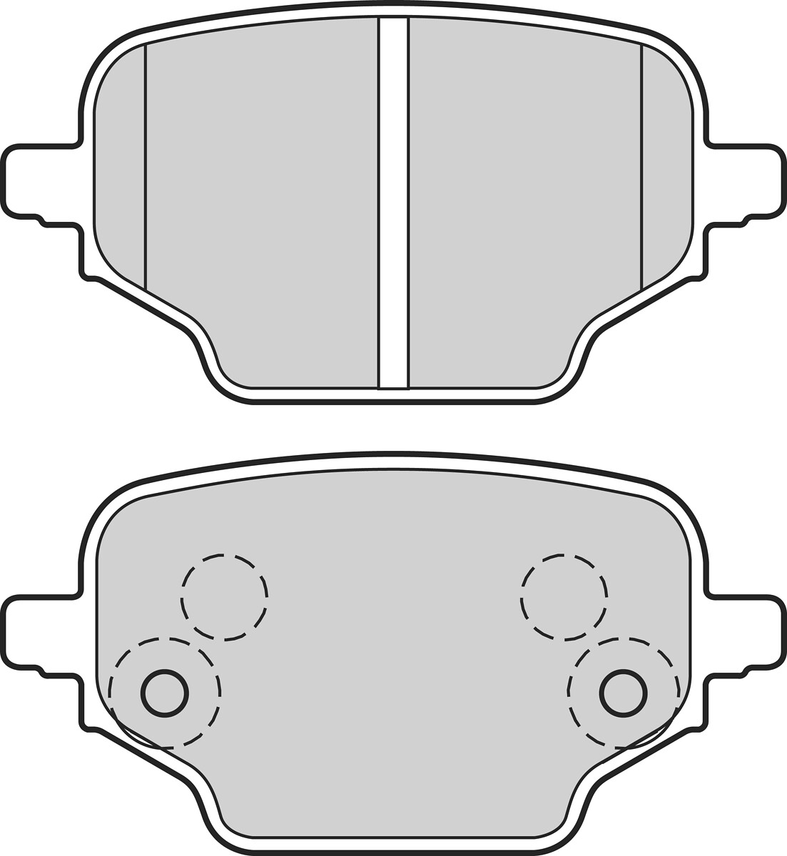 BRAKE PADS FIRST CITROEN BERLINGO BOX RR